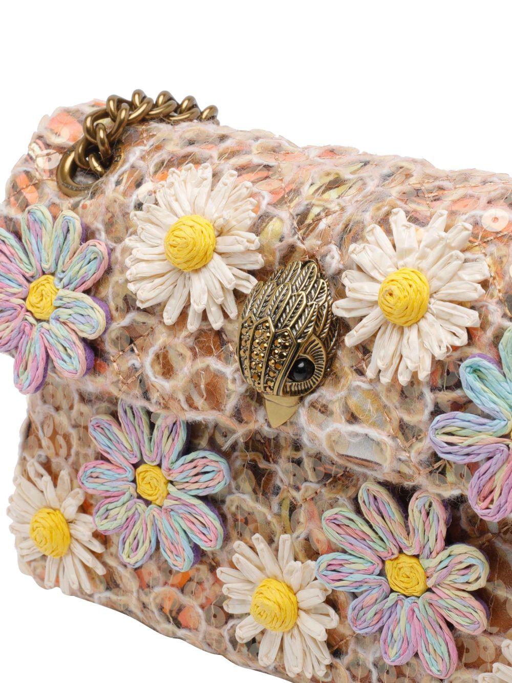 Mini Kensington Flowers 5582039069 BROWN KURT GEIGER LONDON