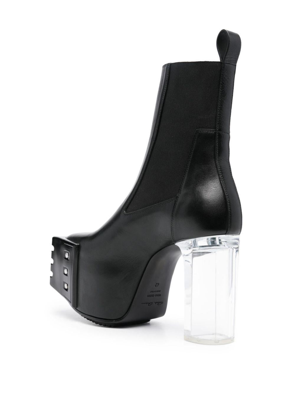 RU01D3825LOOGR0 90 BLACK CLEAR RICK OWENS