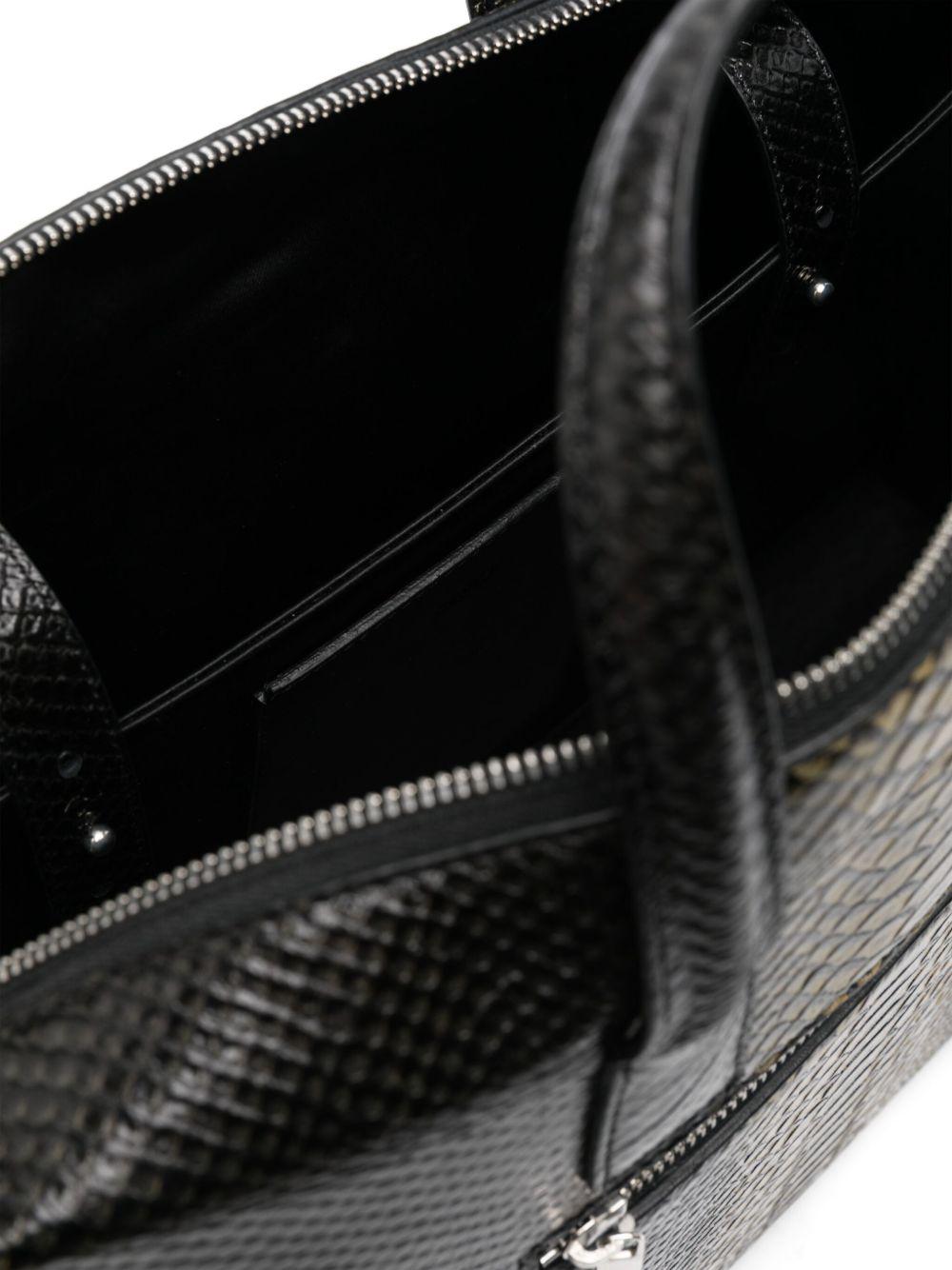 Borsa N°62 Pitone Stampato Giallo SS25N62 PITONE STAMPATO GIALLO SAPIO