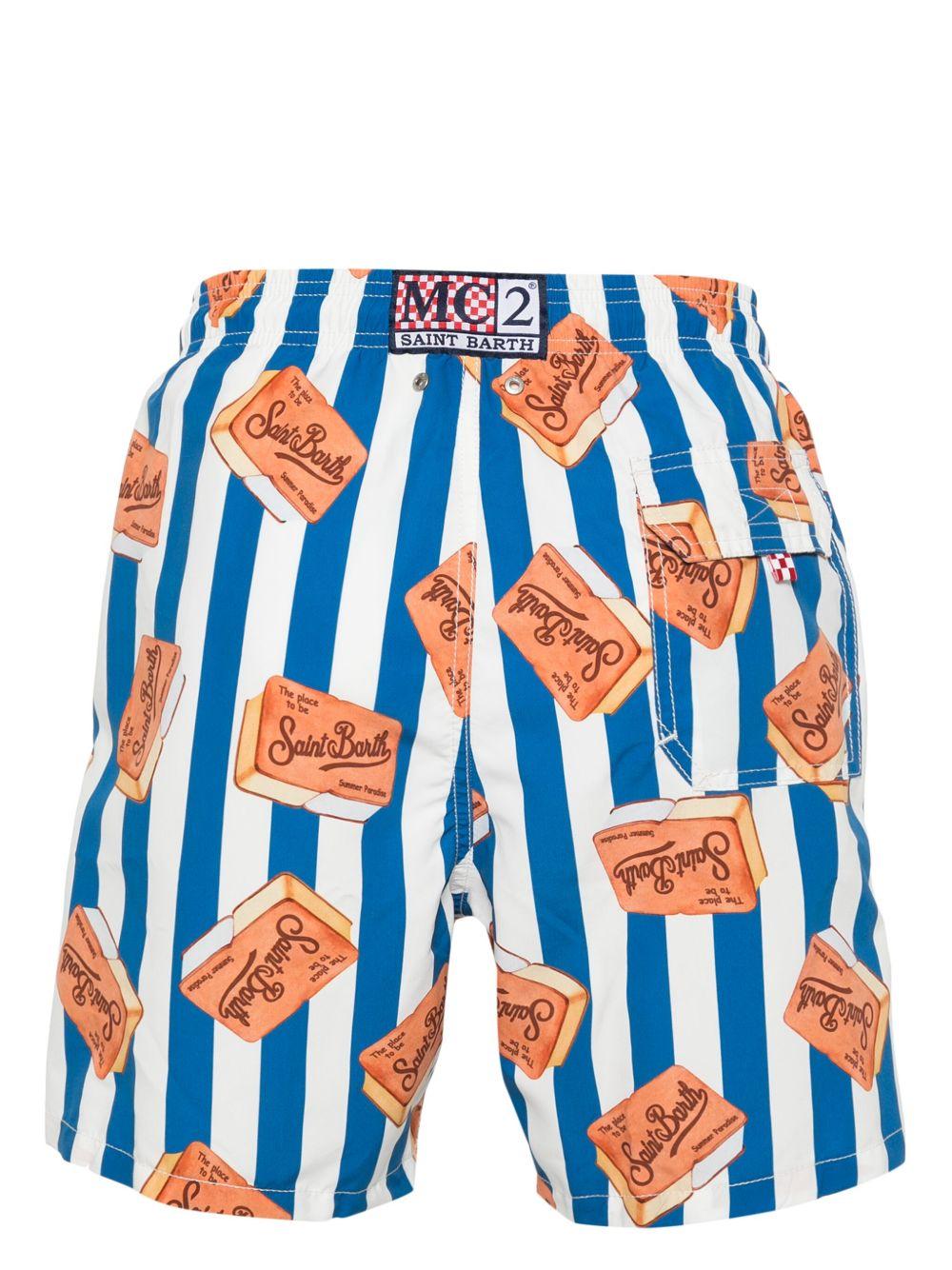 GUSTAVIA02743F STRIPES B61 MC2 SAINT BARTH
