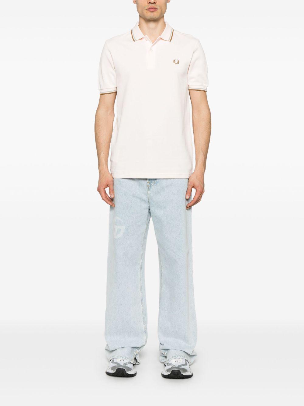 Fred Perry Men's Freedom is Energy Polo Shirt FOT501S25 3 PEACH COMME DES GARCONS SHIRT