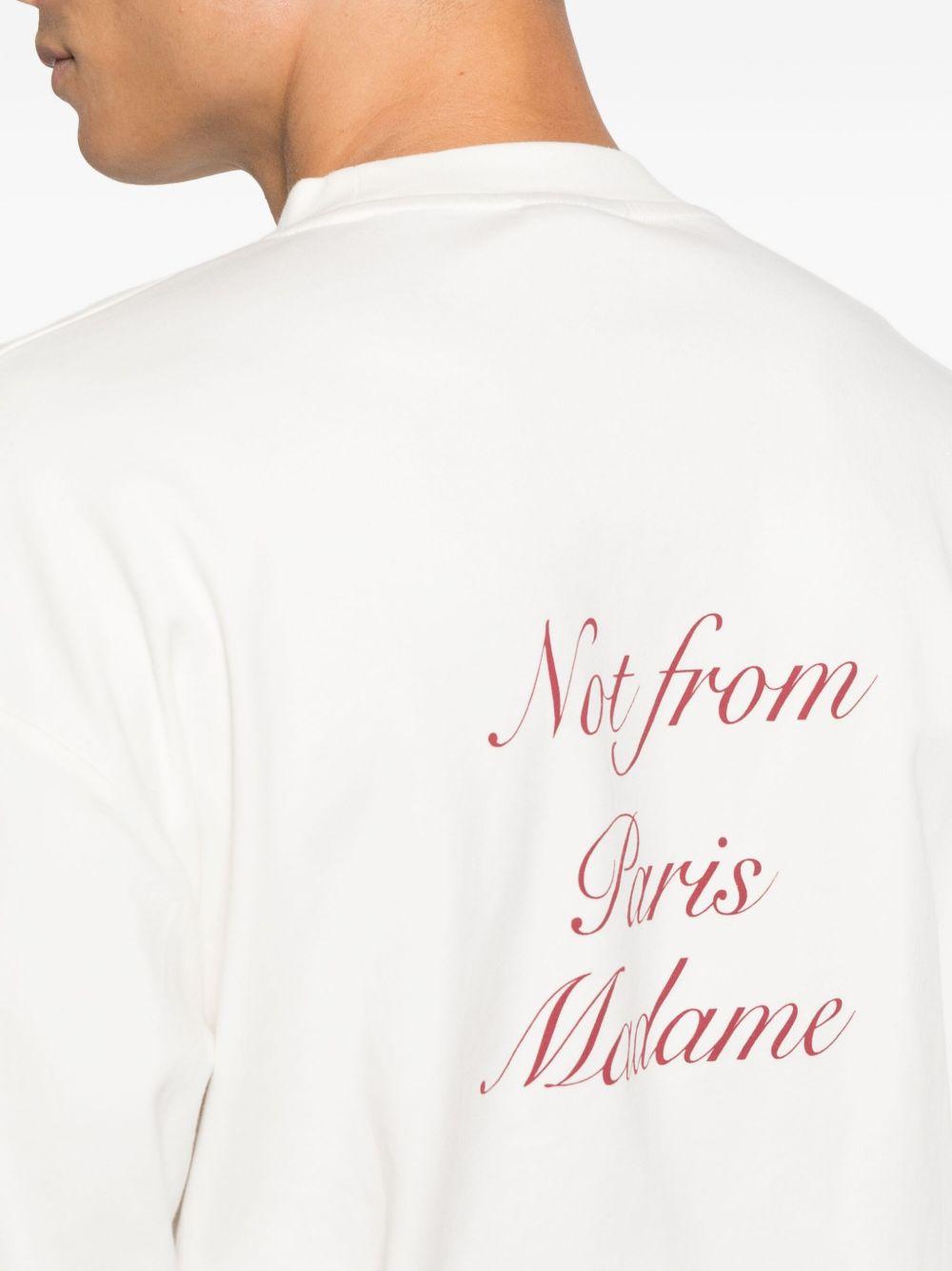 ITS220CO002 OFF WHITE DROLE DE MONSIEUR