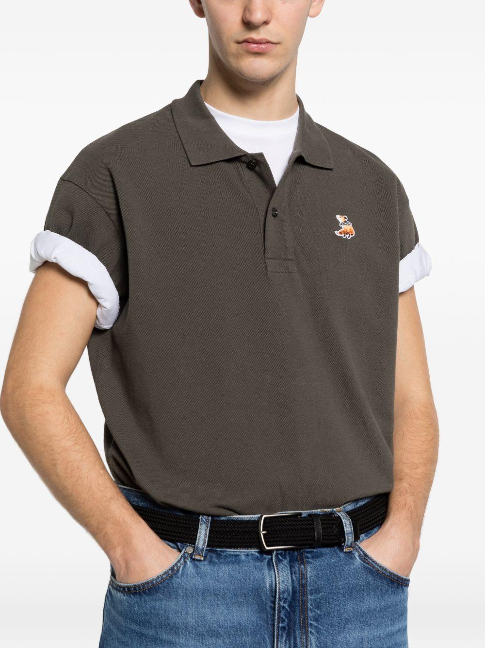 DREAMING FOX COMFORT - Polo QM00201KP0001 0453 BELUGA MAISON KITSUNE