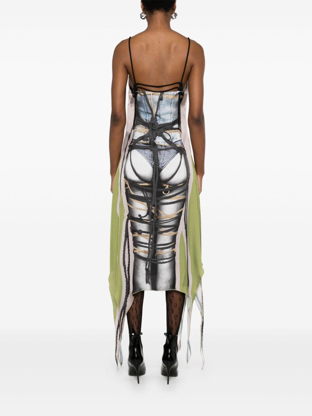 102DR015 TAUPE GREEN Y / PROJECT