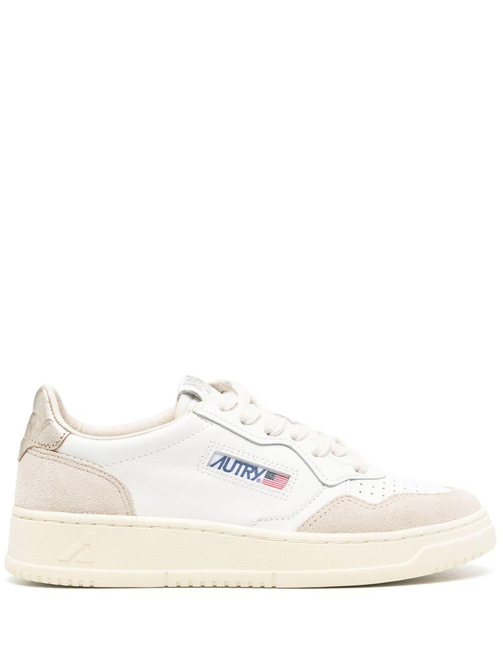 Sneakers Medalist AULWLS75 WHITE GOLD AUTRY