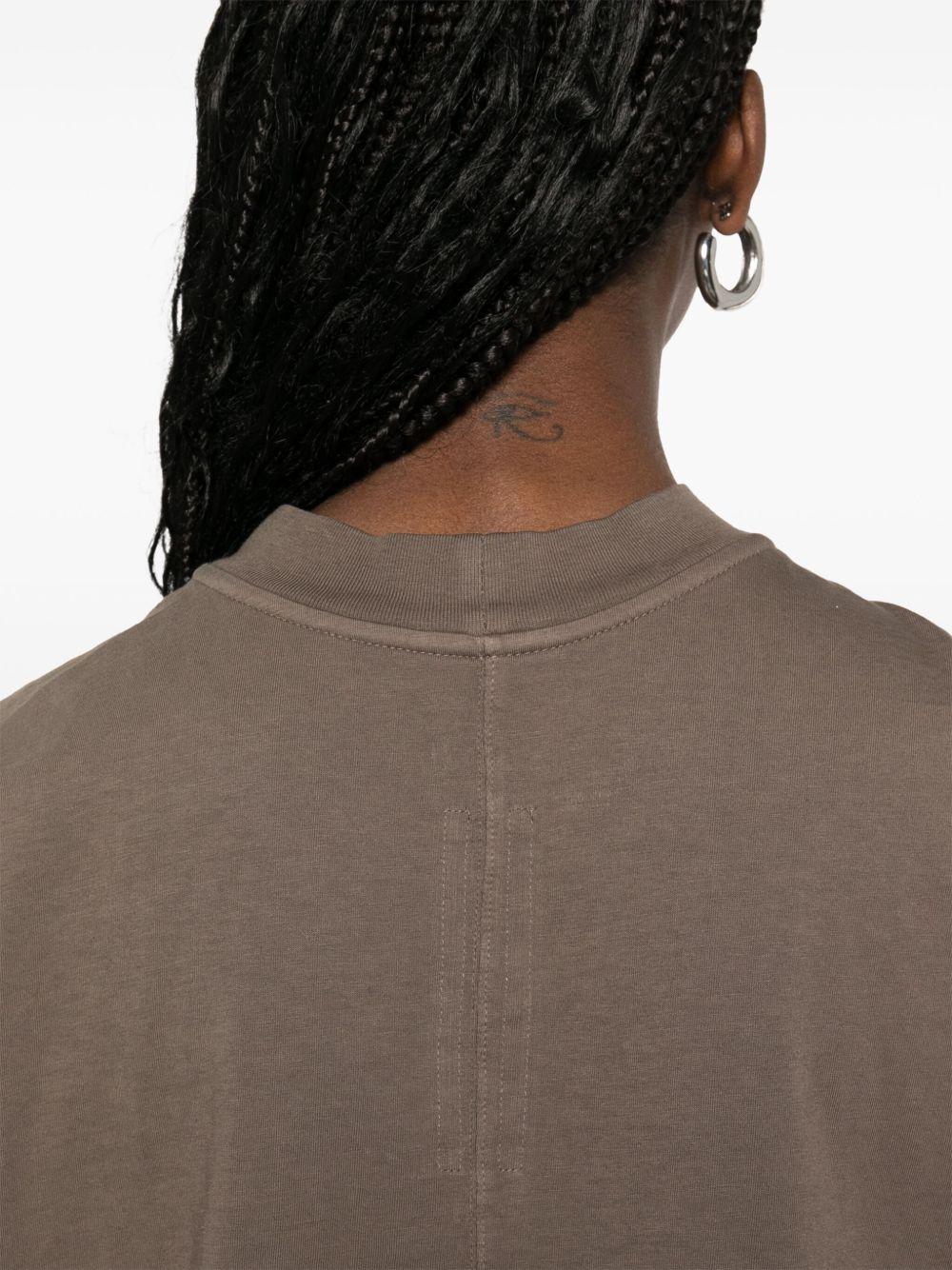 DRKSHDW SS25 Hollywood Cropped Small Level T DS01E3207RN 34 DUST RICK OWENS DRKSHDW