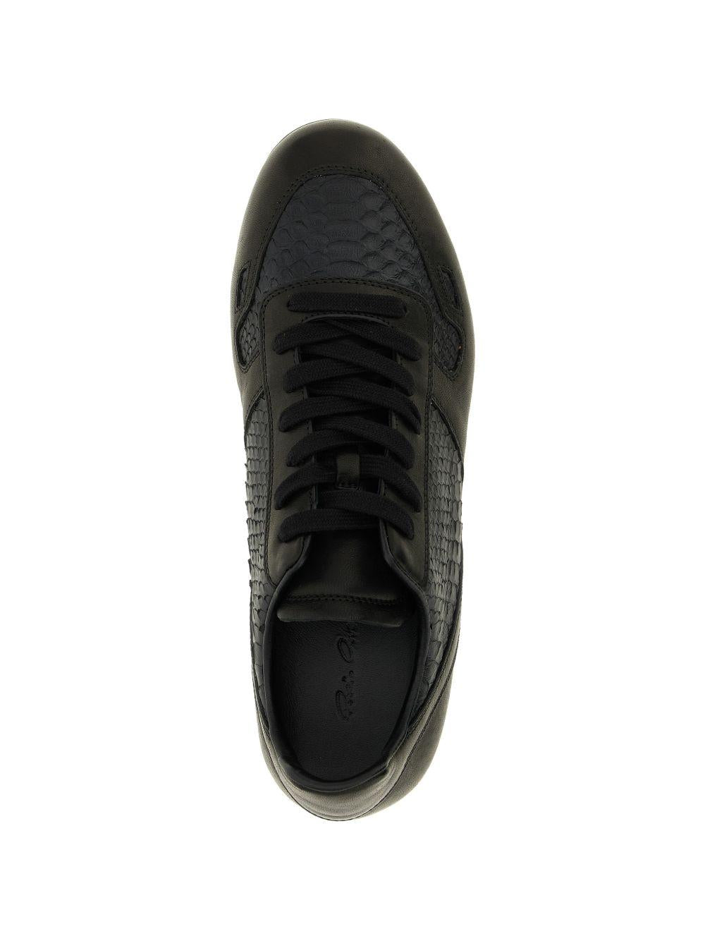 Minimal Sneaks RR01F2889LBHPYX 999 BLACK RICK OWENS