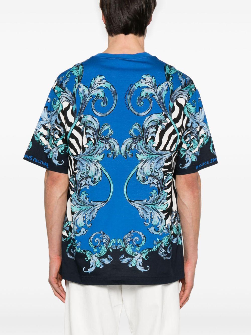 78GAH6XAJS464 288 COBALT VERSACE JEANS COUTURE