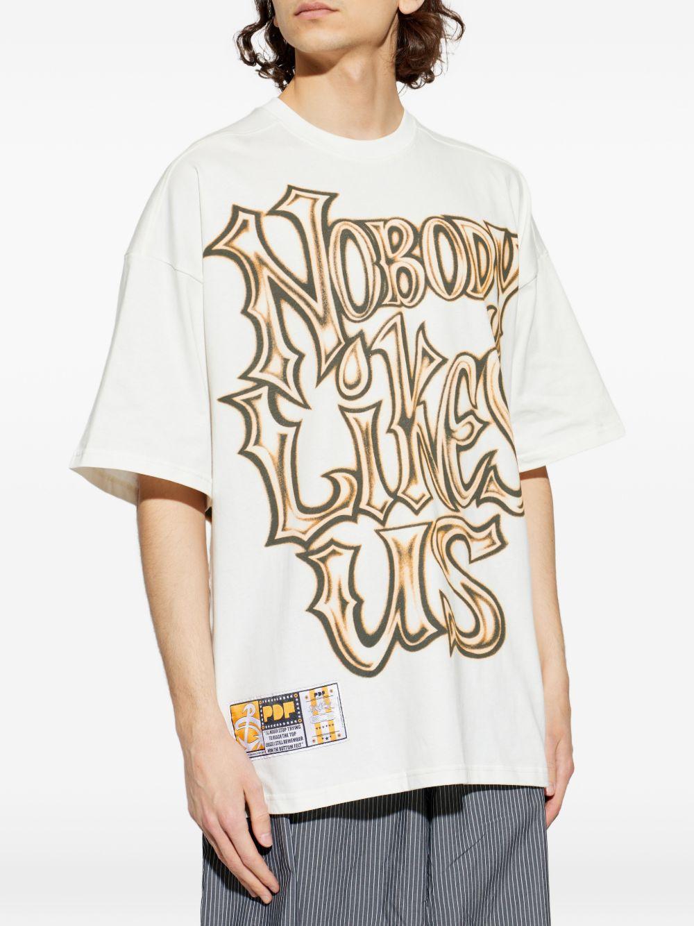 Nobody Like Us Tee DFM54029TJ110ITALY WHITE PDF