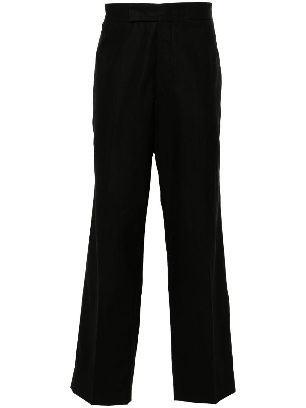 SS24N10 TWILL COTONE NERO SAPIO