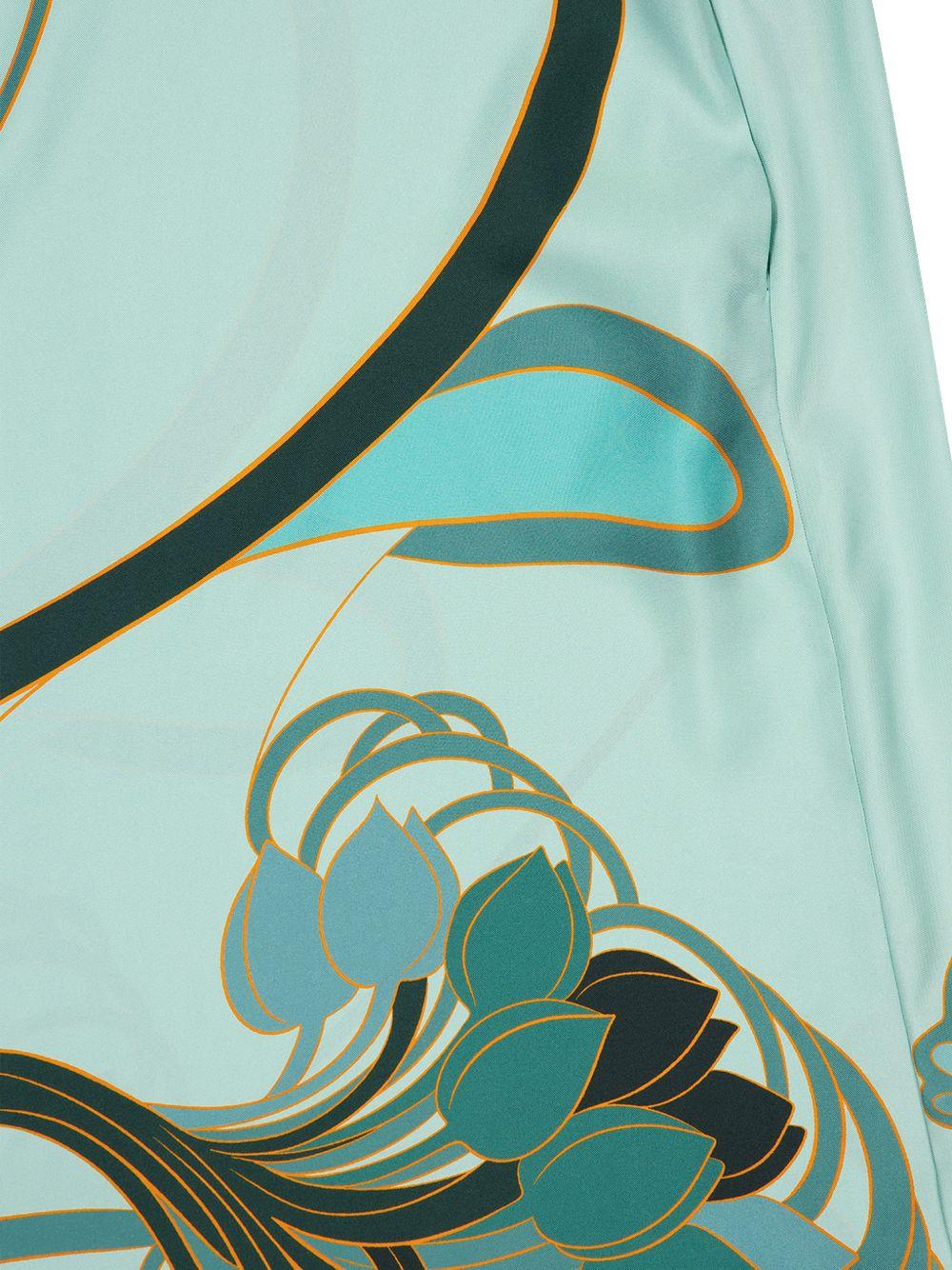 Roy Dress DRE0304SIL026BTU01 GR11 BLOOMING LA DOUBLEJ