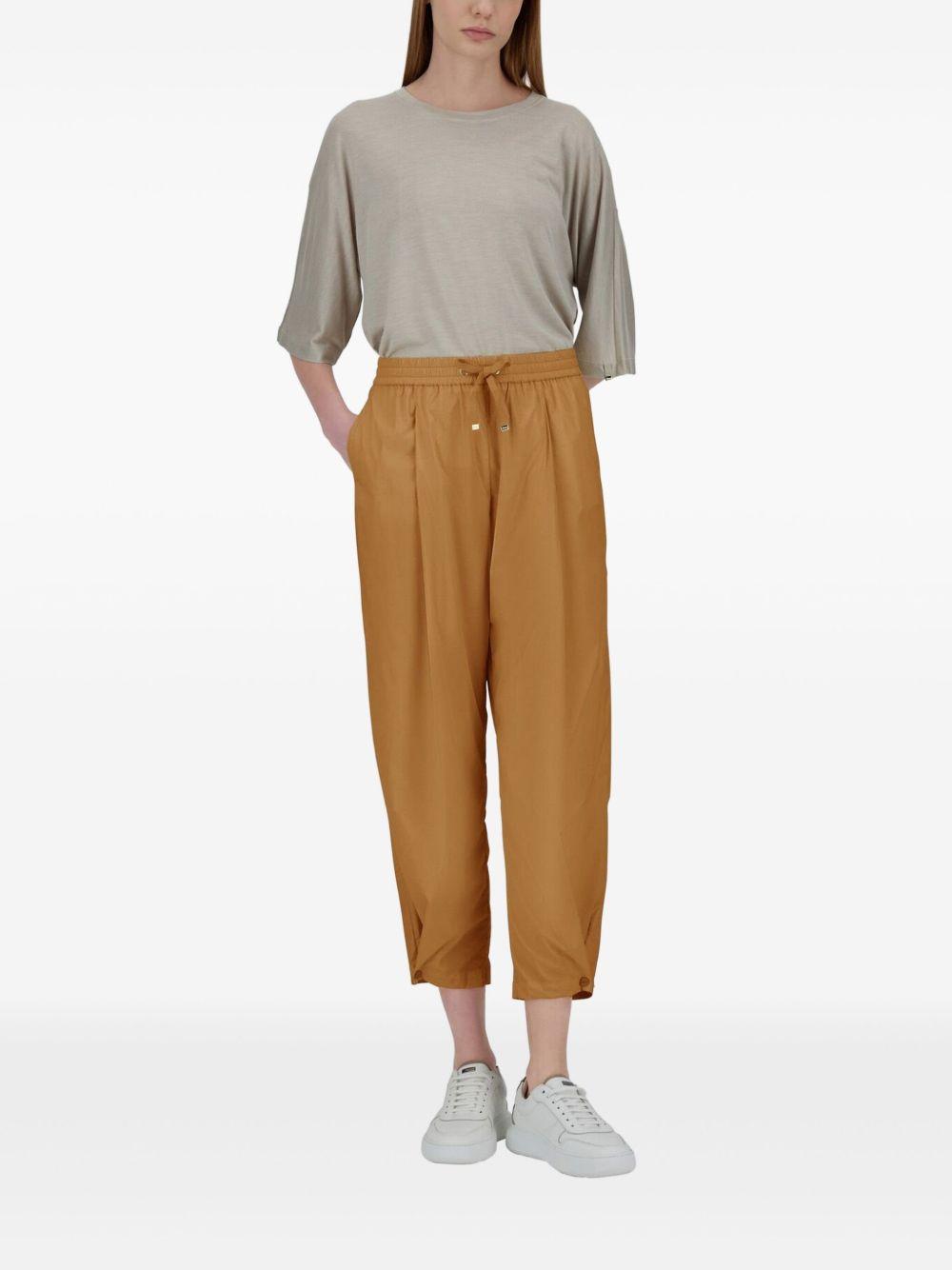 PANTALONI IN LIGHT NYLON STRETCH PT000031D12431SZ 2157 CAMMELLO HERNO