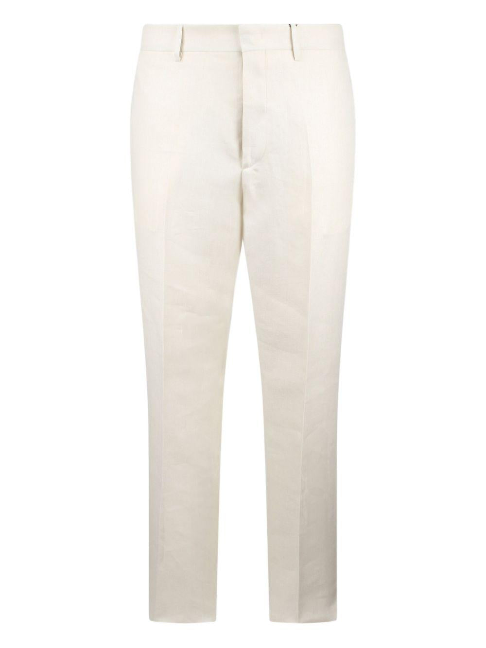 Pantaloni in lino P-NAT04TGT340021U25E107 EA812 TAGLIATORE