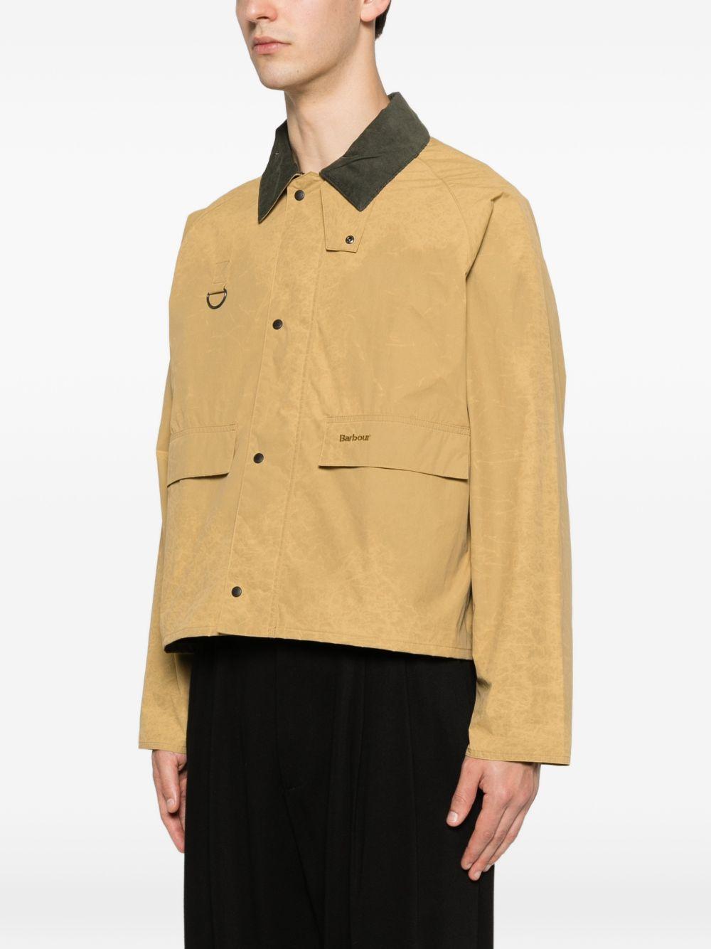 Giacca antipioggia Ripstop Spey MSP0174 YE91 GOLDEN GREEN BARBOUR