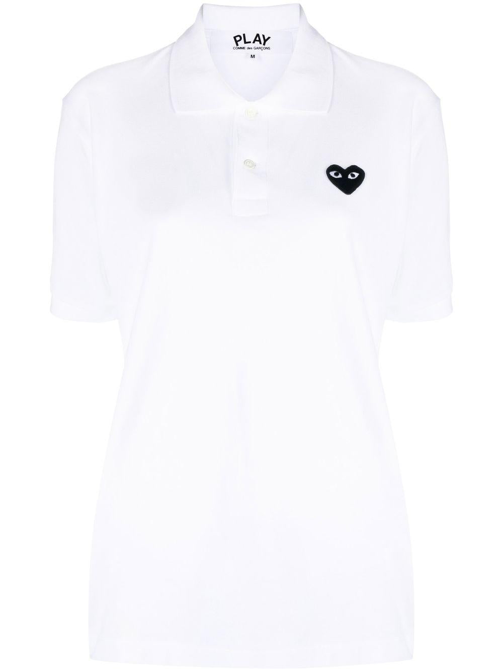 P1T066 2 WHITE COMME DES GARCONS PLAY