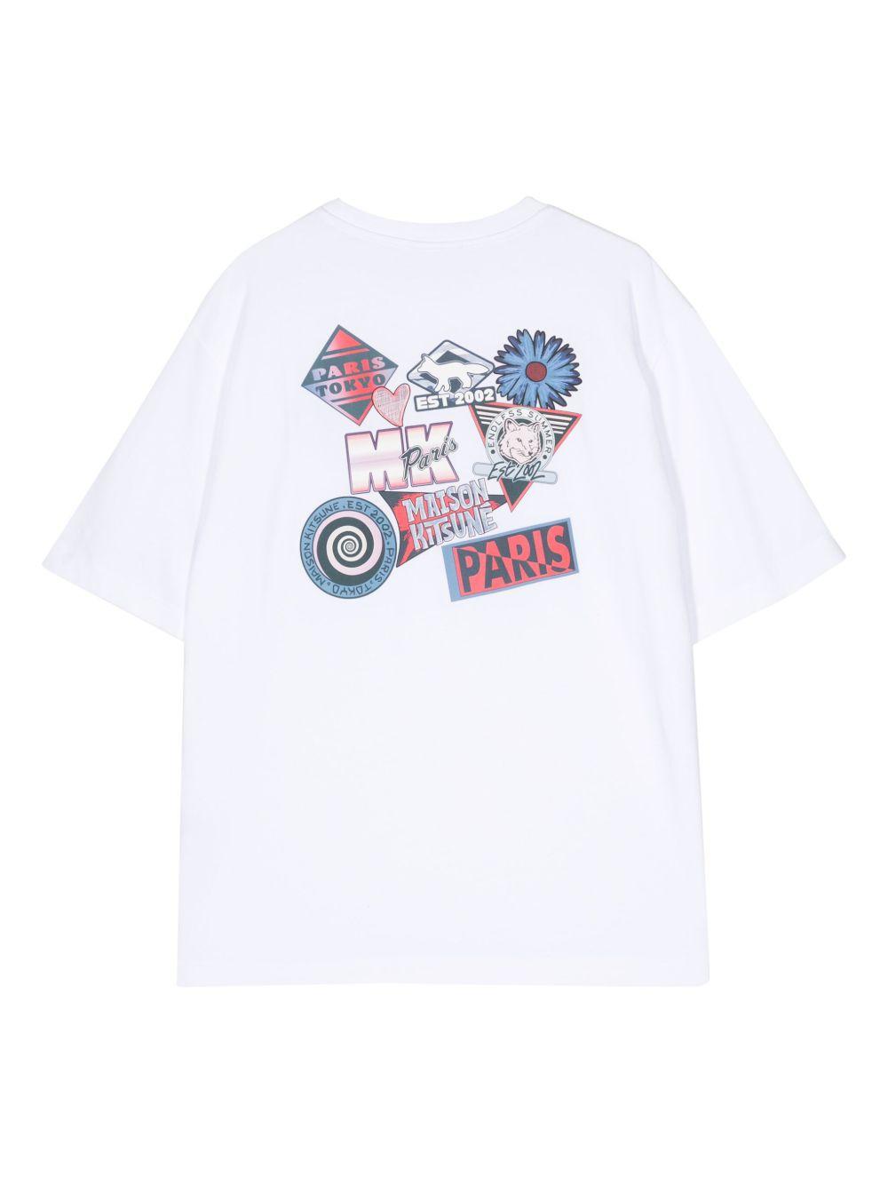 MM00116KJ0119 P100 WHITE MAISON KITSUNE
