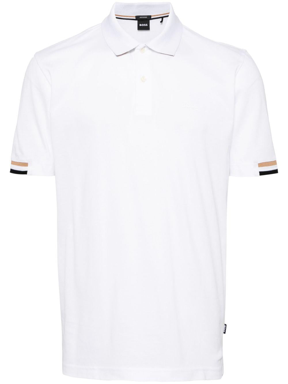 Polo 50467113 100 WHITE BOSS