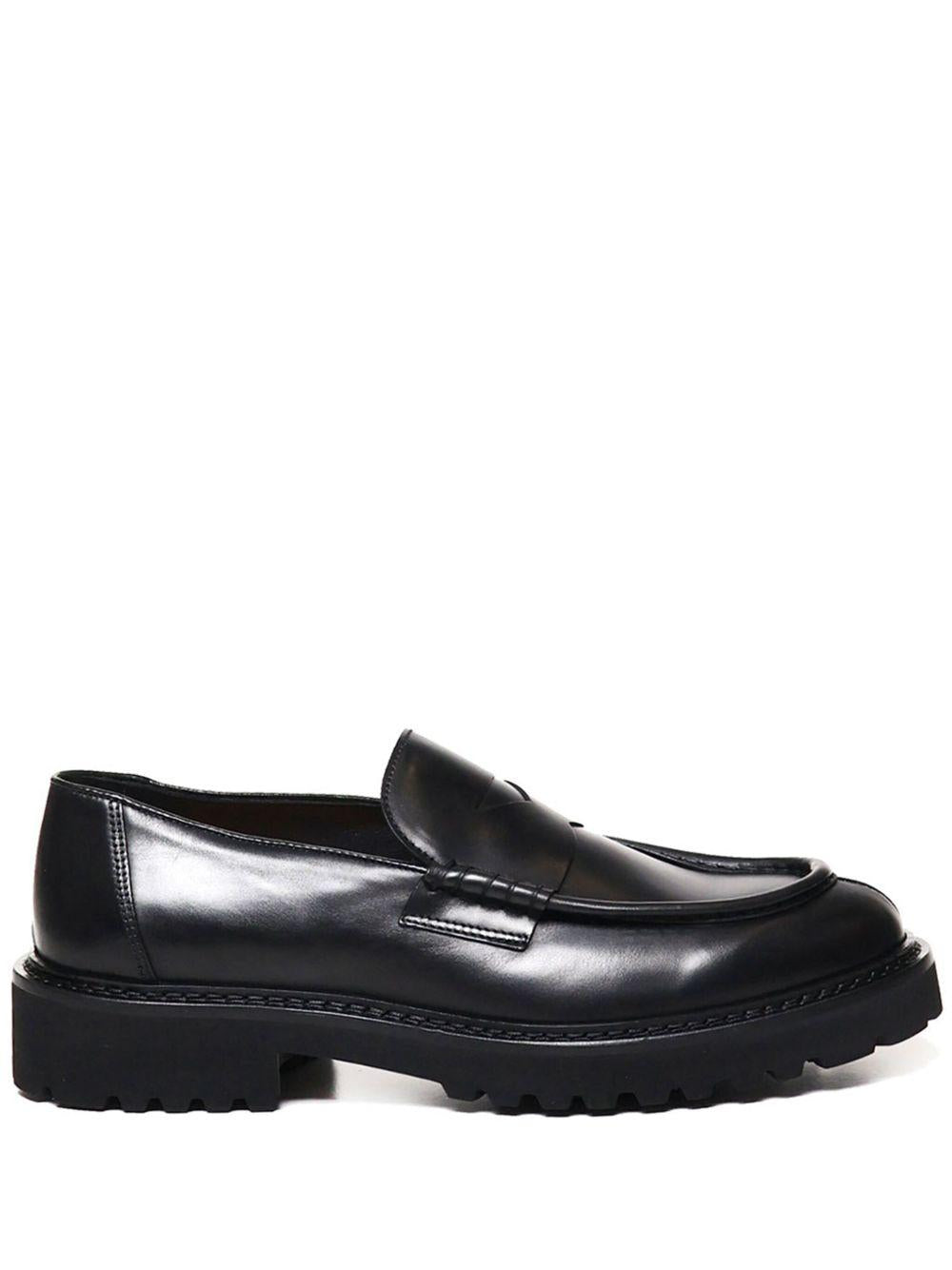 Mocassino in Pelle Nero DU3348PHILUF159NN00 NERO DOUCAL`S