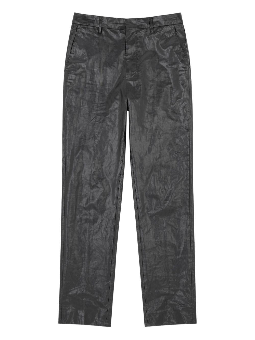 Pantaloni in lino lucido SH2KA0051M35617 900 MM6 MAISON MARGIELA