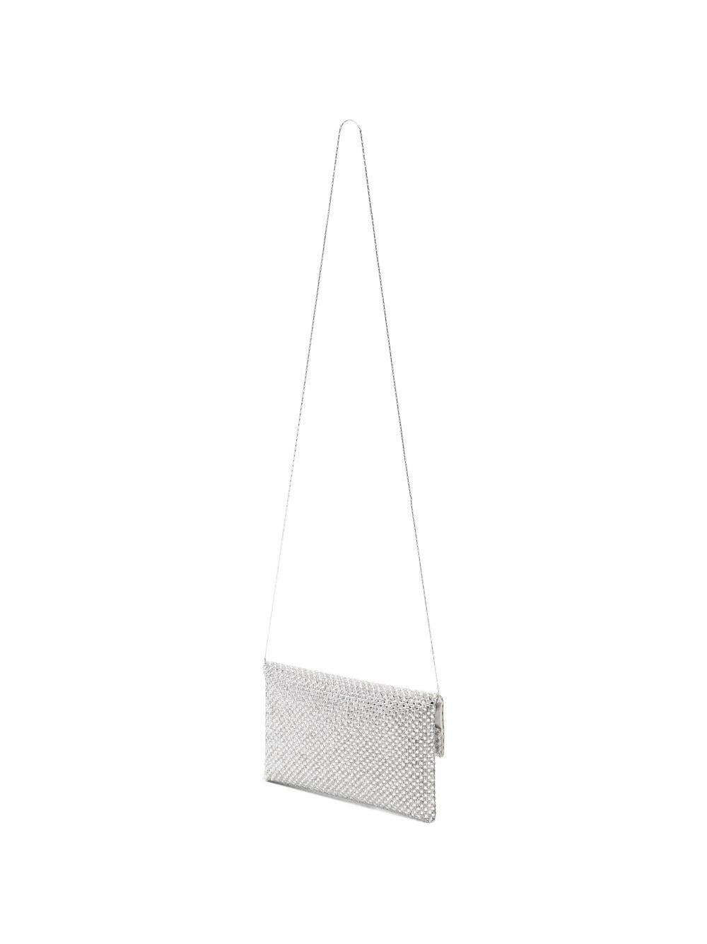 Pochette Morna impreziosita da cristalli BAG0006462P ARGENTO TWENTY FOURHAITCH