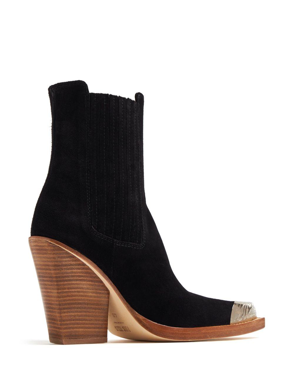 Dallas Embellished Toe Ankle Boot PX959XV003 BLACK PARIS TEXAS
