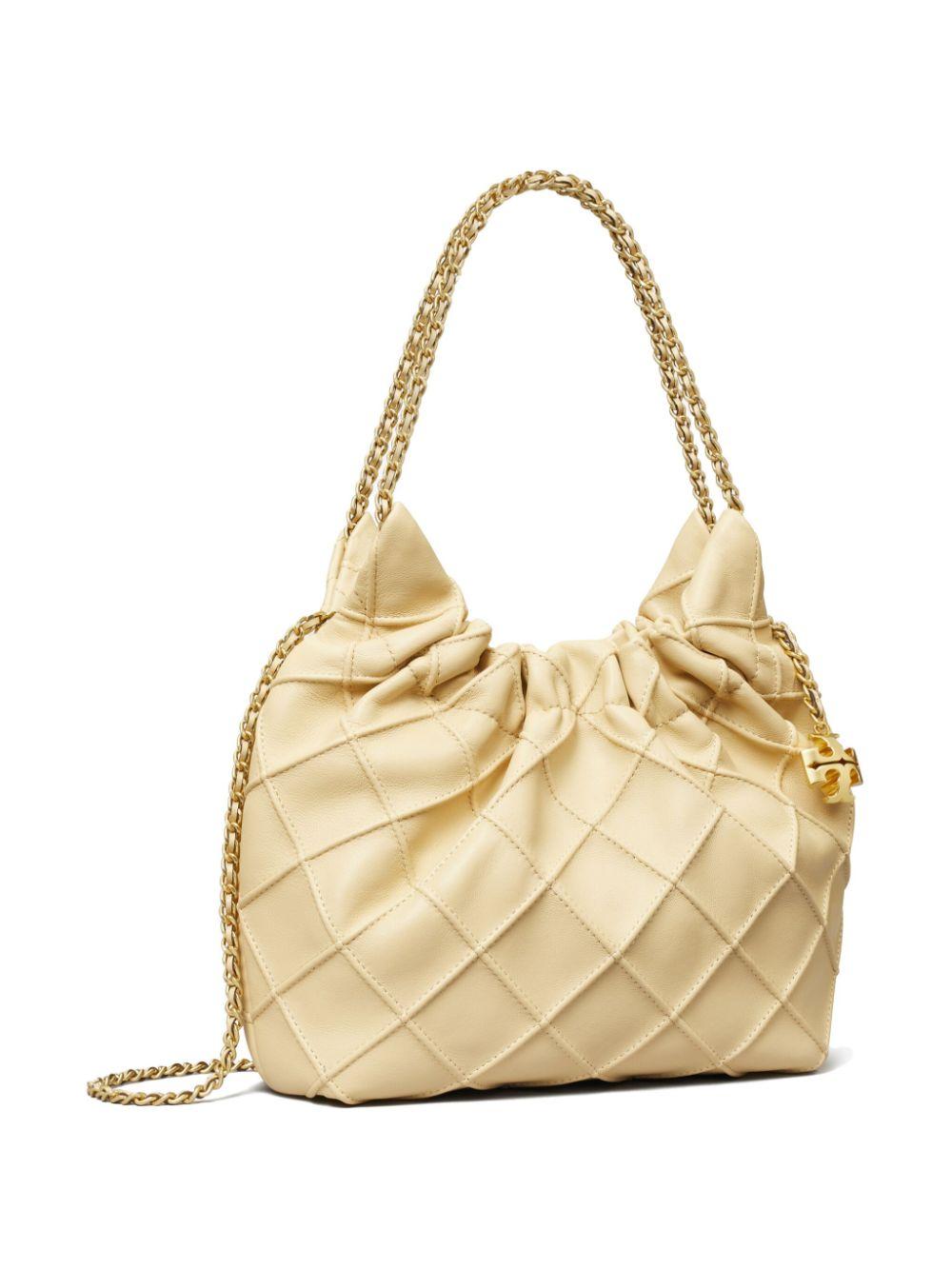 Fleming Mini Hobo bag 162451 700 VANILLA SOFT SERVE TORY BURCH