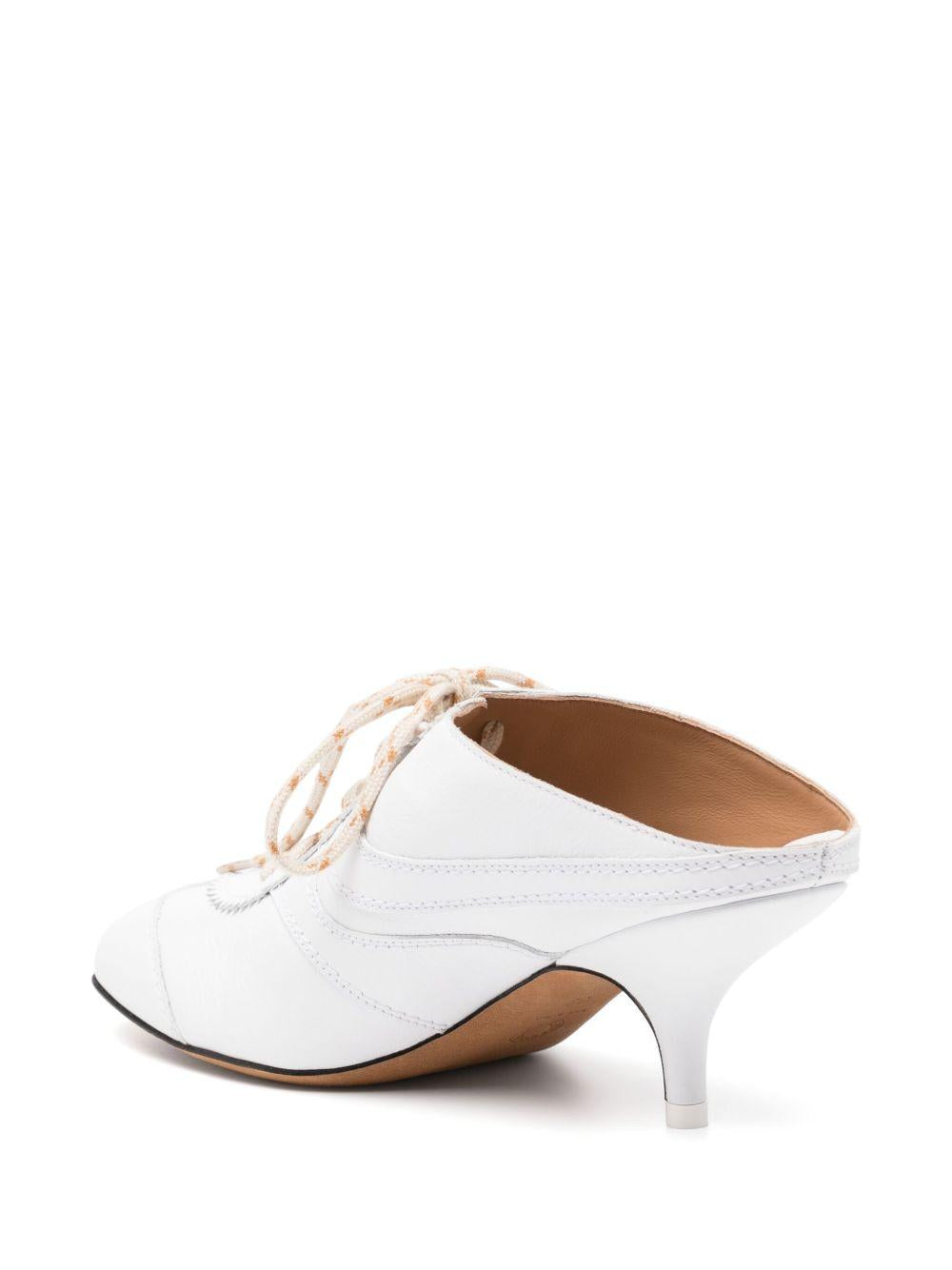 Heeled Sneaker Mules WS25261 1 WHITE DRIES VAN NOTEN