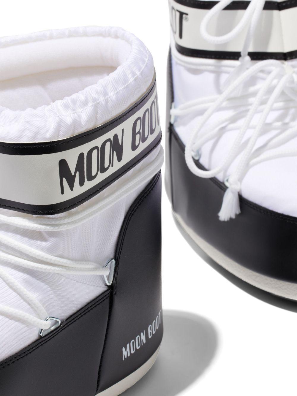 Icon Low Boot in Nylon 80D1409340 A009 WHITE MOON BOOT