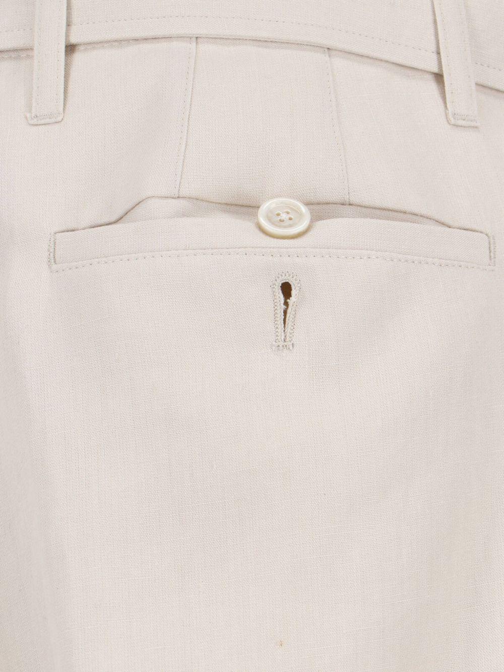 Pantaloni a gamba larga in gabardine PAINDROPAIF66408 150 LARDINI