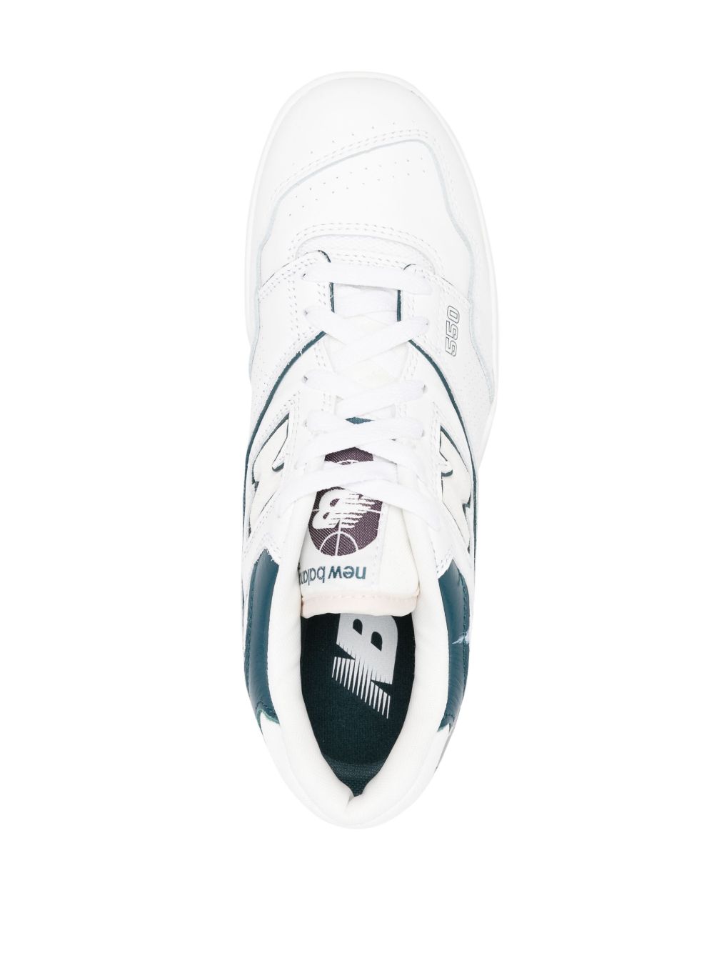 Calzature BB550WCB WHITE NEW BALANCE 