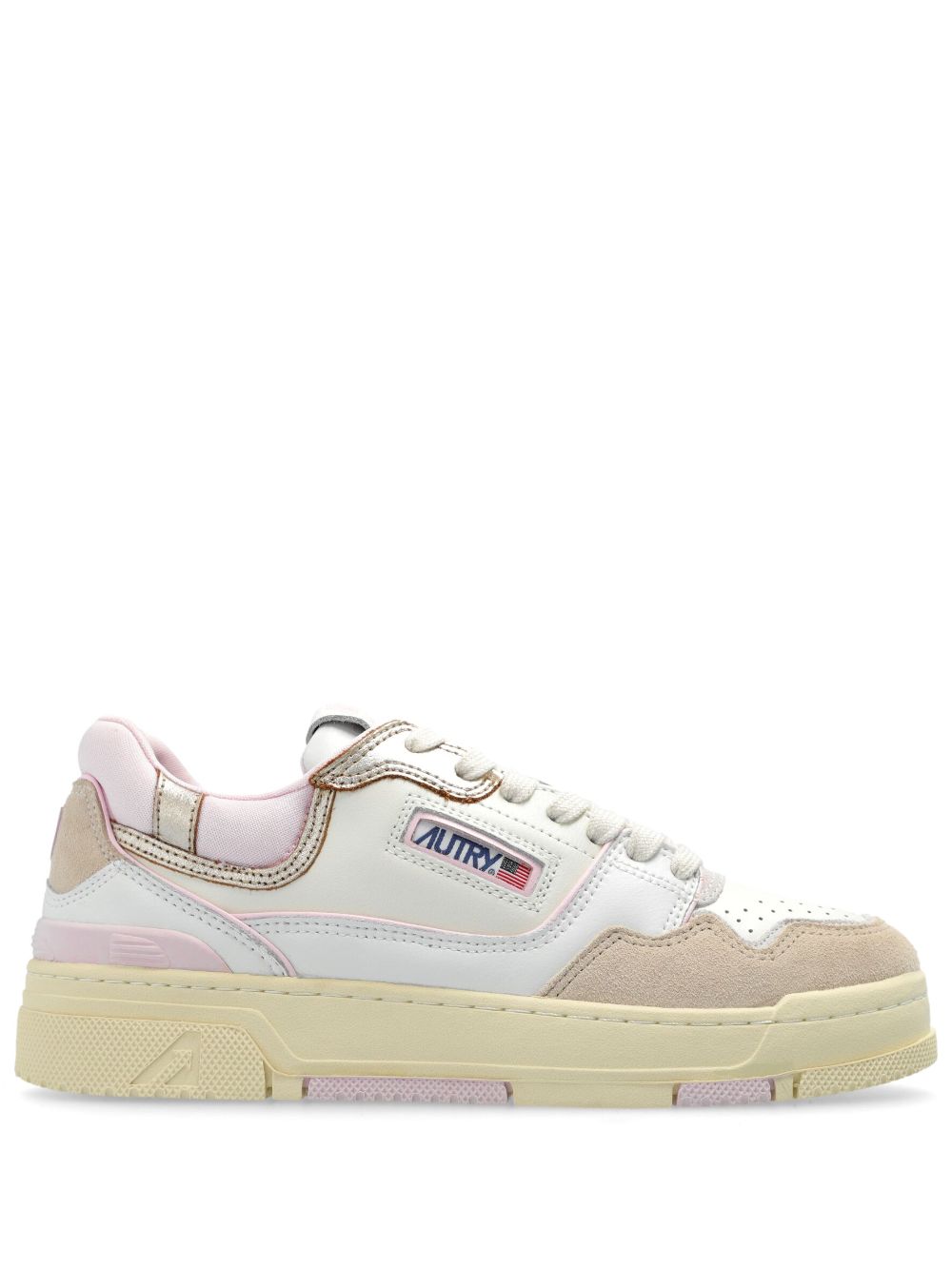 Calzature ROLWMM42 WHITE PINK AUTRY 