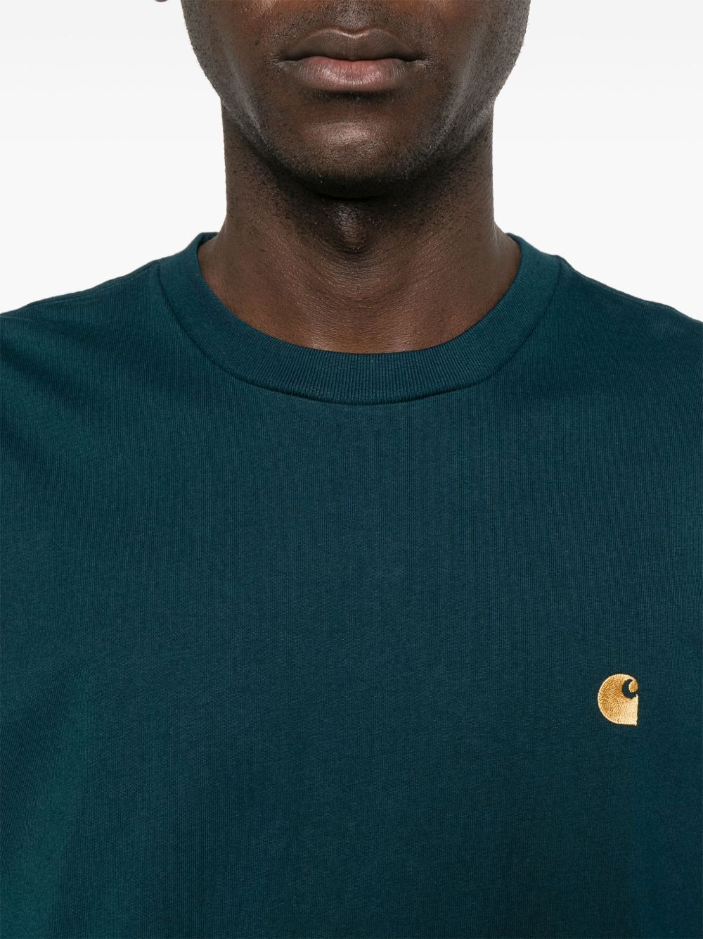 S/S Chase T-Shirt I026391 2D0XX DUCK BLUE GOLD CARHARTT WIP 