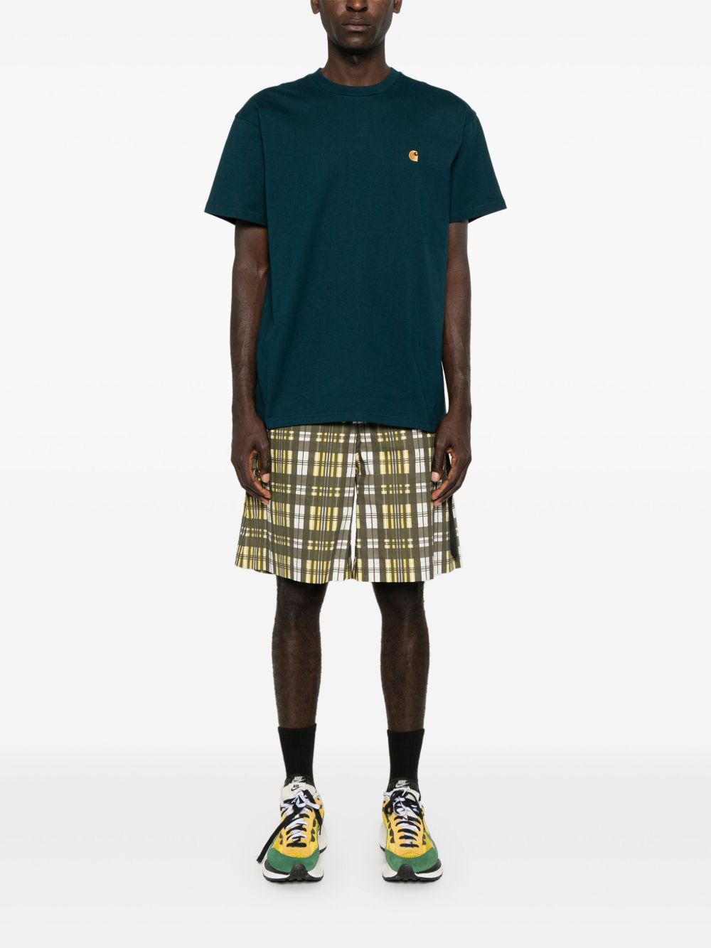 S/S Chase T-Shirt I026391 2D0XX DUCK BLUE GOLD CARHARTT WIP 