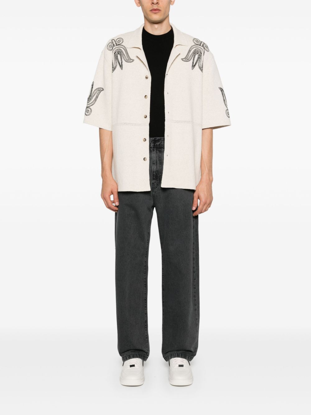 Landon Pant I030468 8960 BLACK HEAVY STONE CARHARTT WIP 