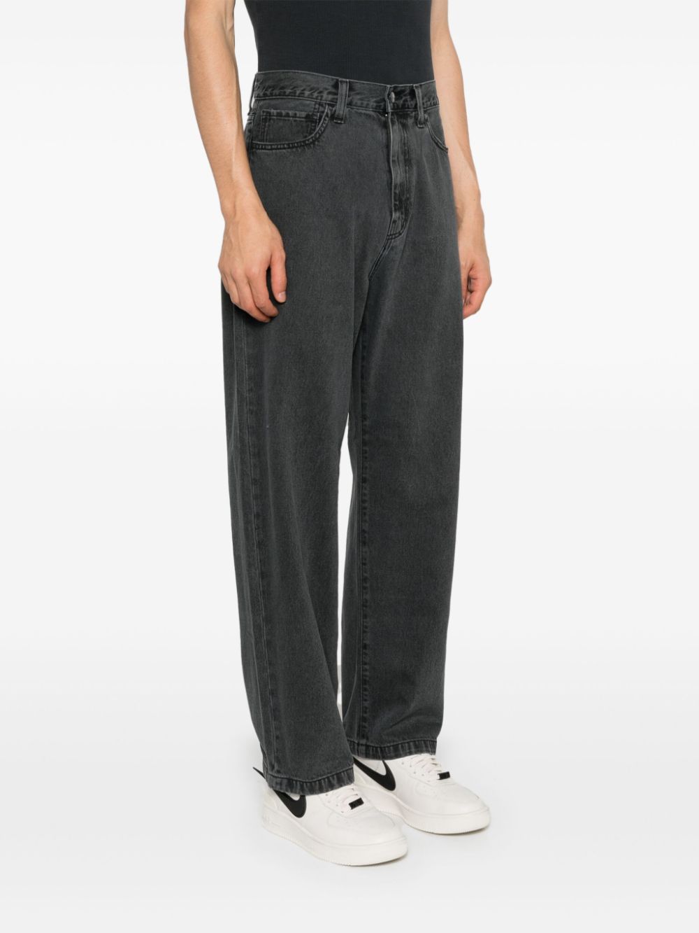 Landon Pant I030468 8960 BLACK HEAVY STONE CARHARTT WIP 