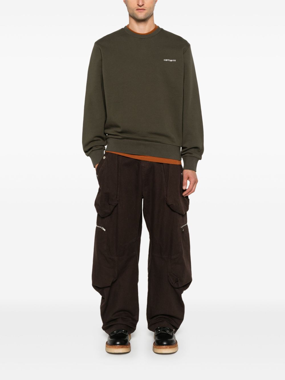Felpa I033657 00XXX CYPRESS WHITE CARHARTT WIP 