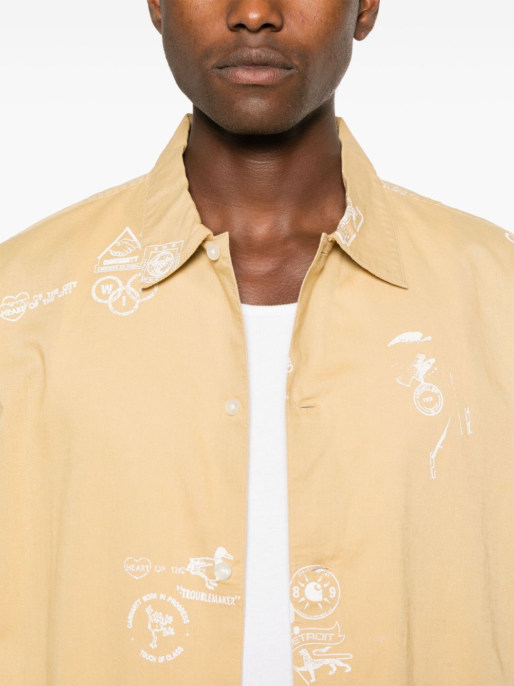 Tshirt I033689 2M9XX BOURBON CARHARTT WIP 