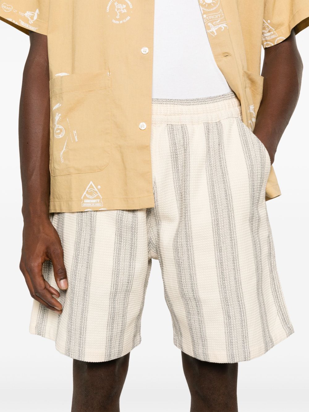 Shorts I033692 2A2XX DODSON STRIPE CARHARTT WIP 