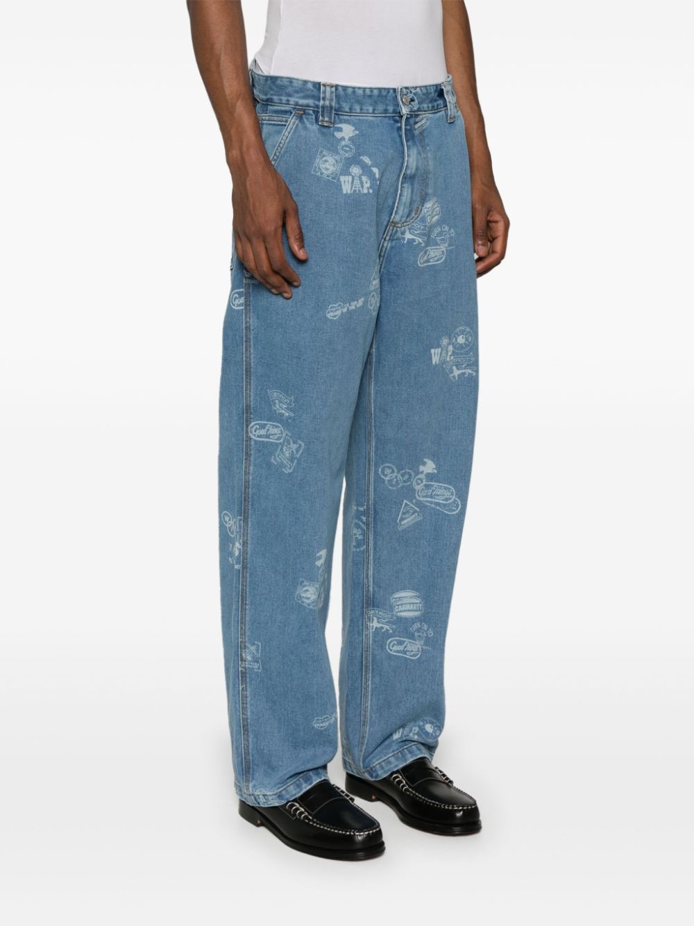 Jeans I033745 2LN35 BLEACHED BLUE CARHARTT WIP 