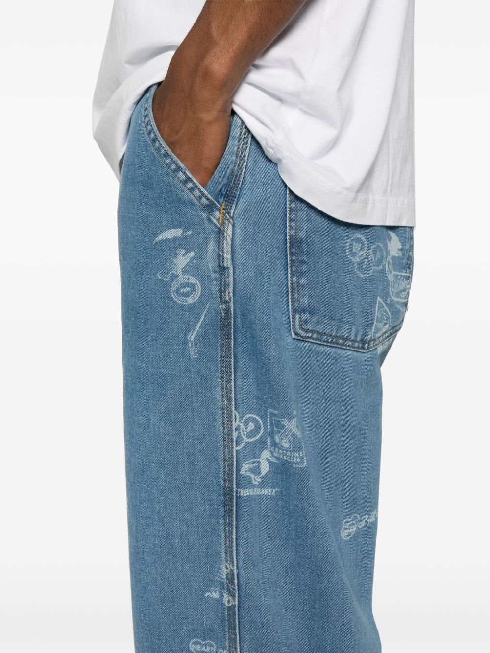 Jeans I033745 2LN35 BLEACHED BLUE CARHARTT WIP 