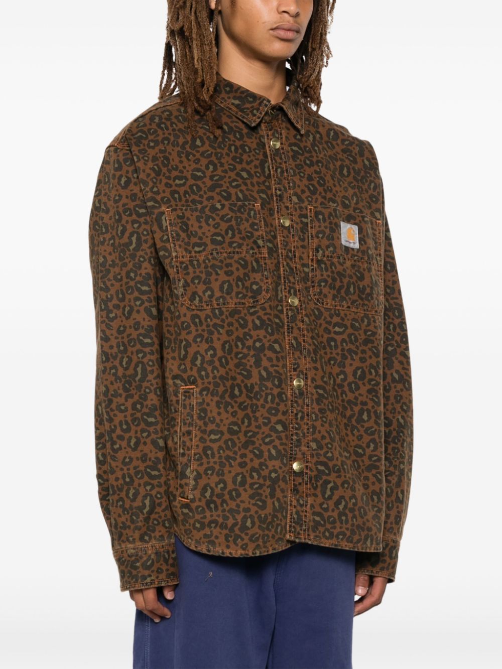 Camicia I033767 2MTGD CAMO LEO CARHARTT WIP 