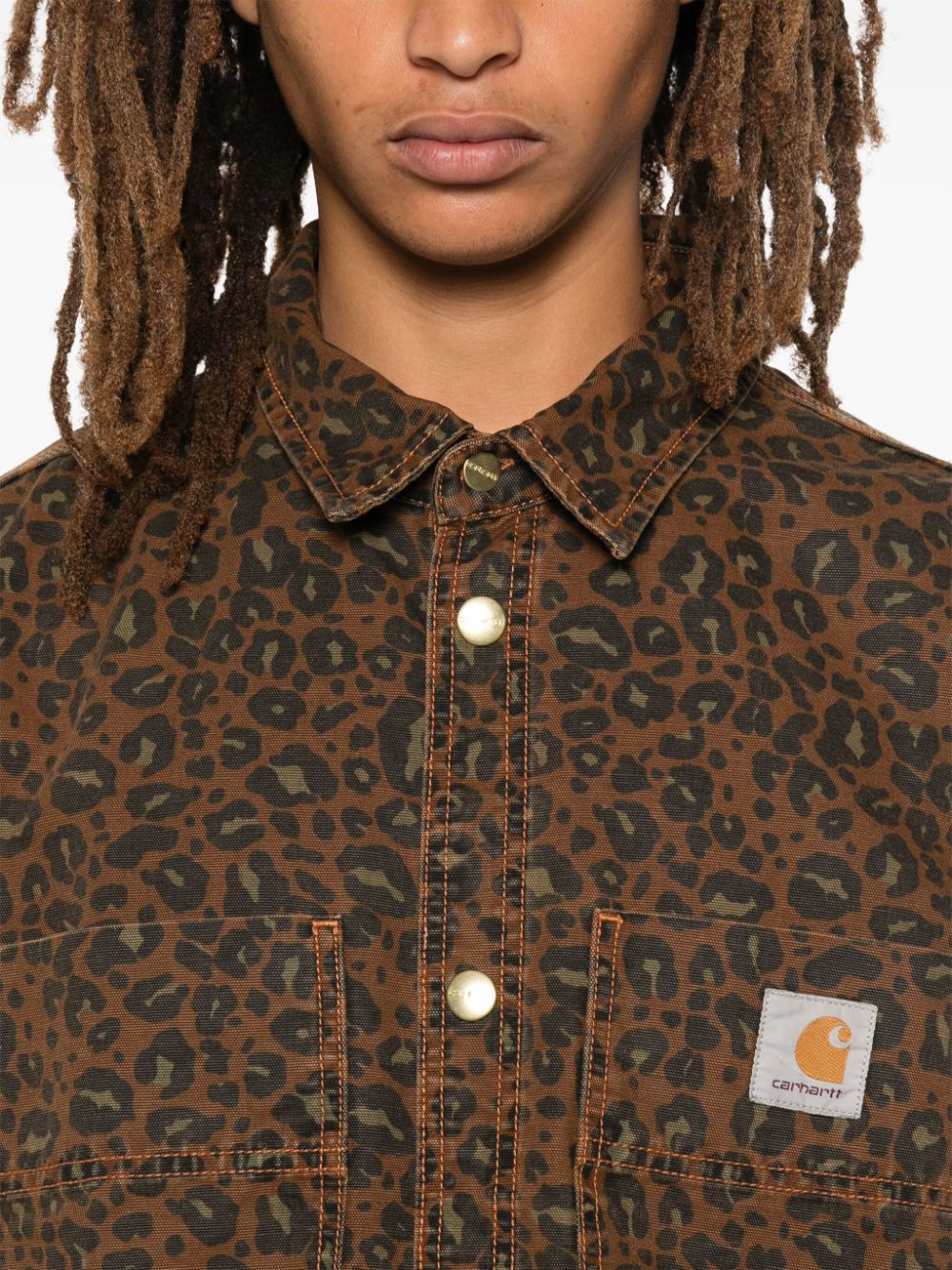Camicia I033767 2MTGD CAMO LEO CARHARTT WIP 