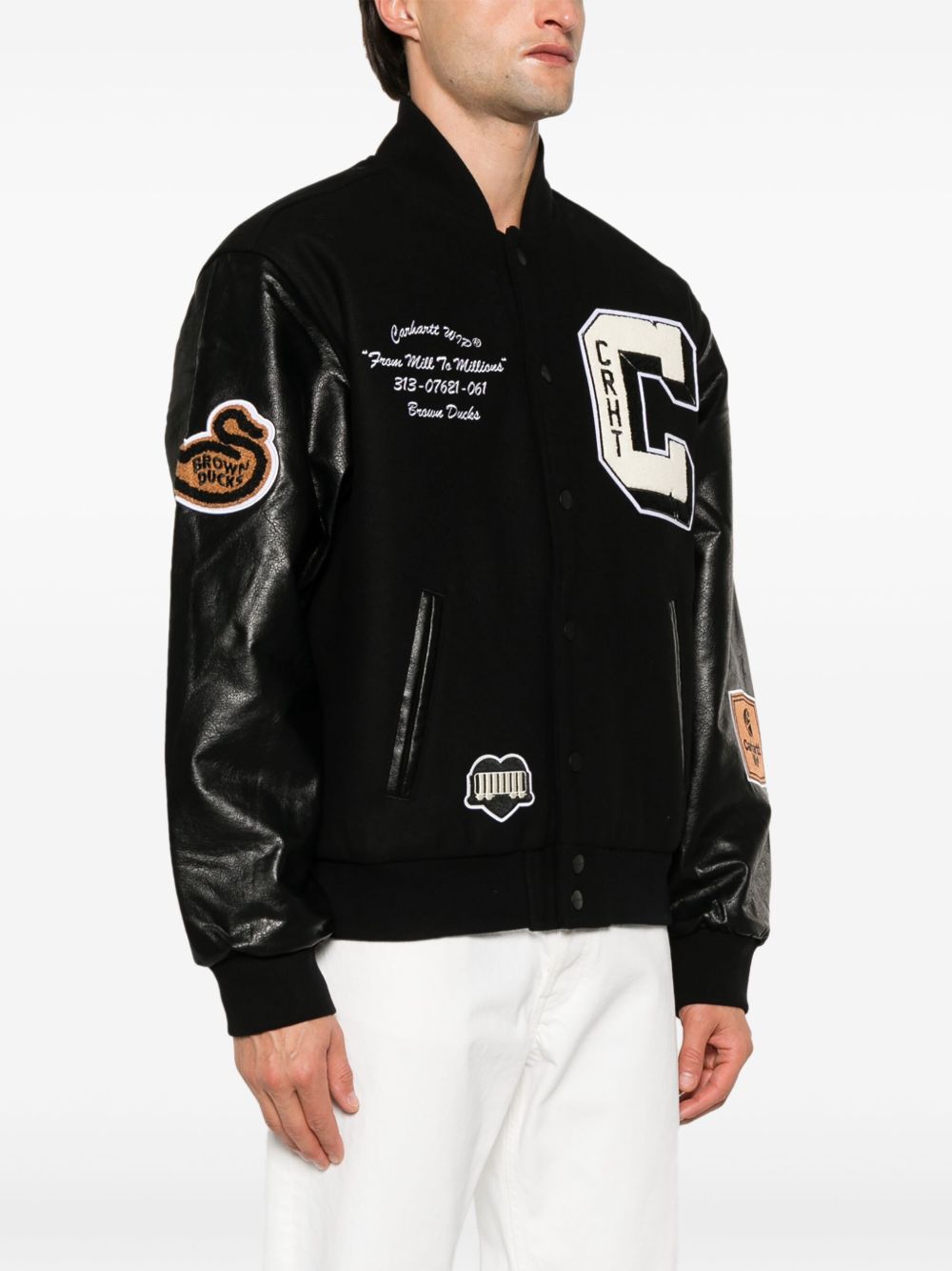 Giacca I033855 00EXX BLACK CARHARTT WIP 