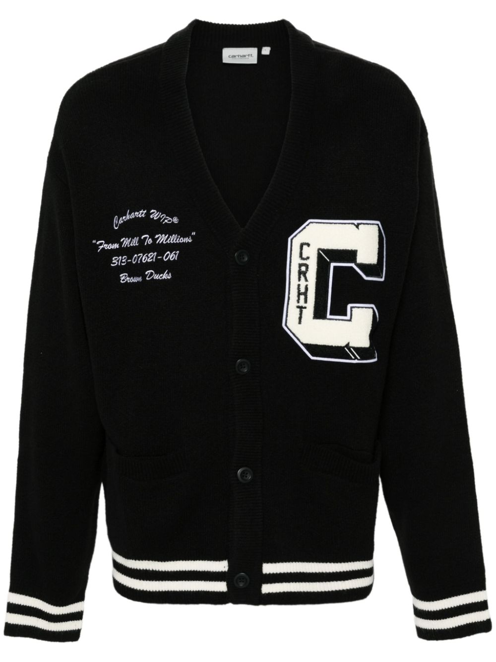 Giacca I033862 K02XX BLACK WAX CARHARTT WIP 