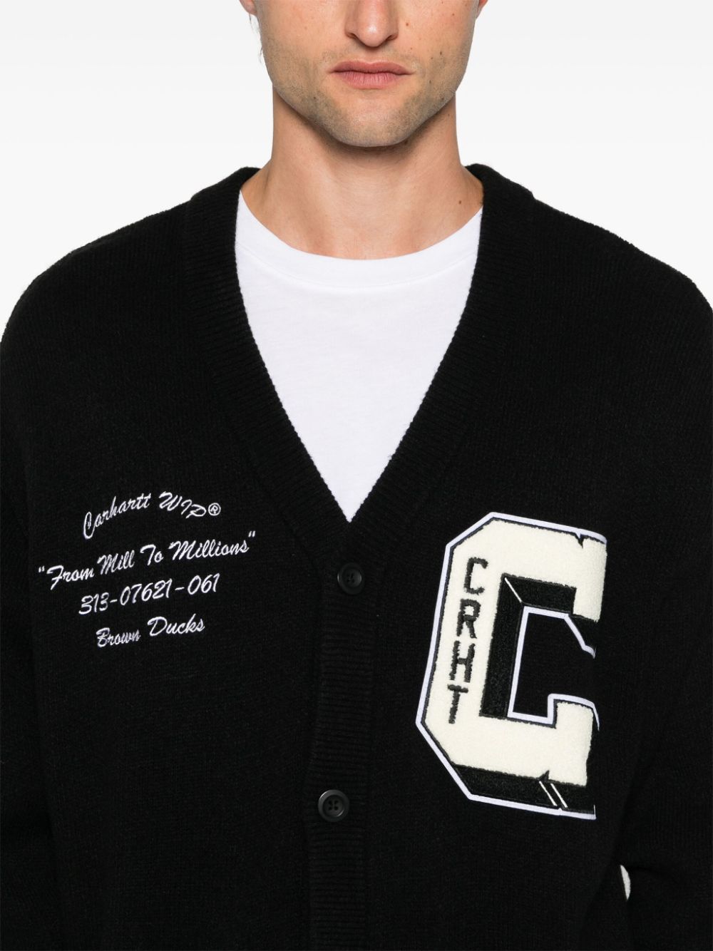 Giacca I033862 K02XX BLACK WAX CARHARTT WIP 