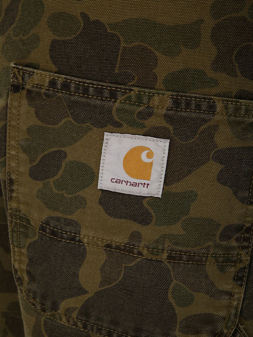 Pantaloni I033896 2MQGD CAMO DUCK GREEN CARHARTT WIP 