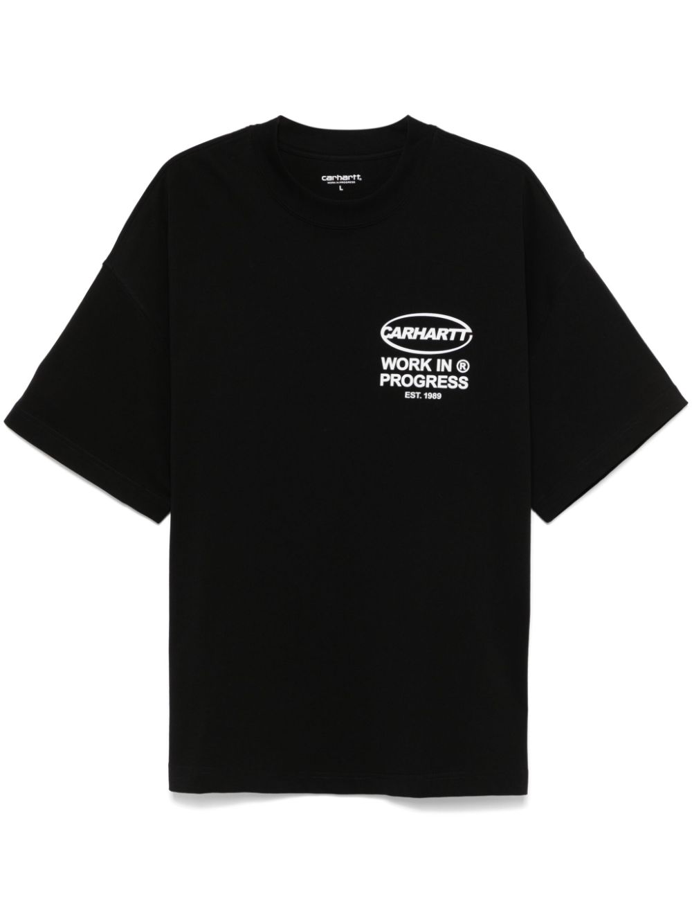 Tshirt I034042 0D2XX BLACK WHITE CARHARTT WIP 