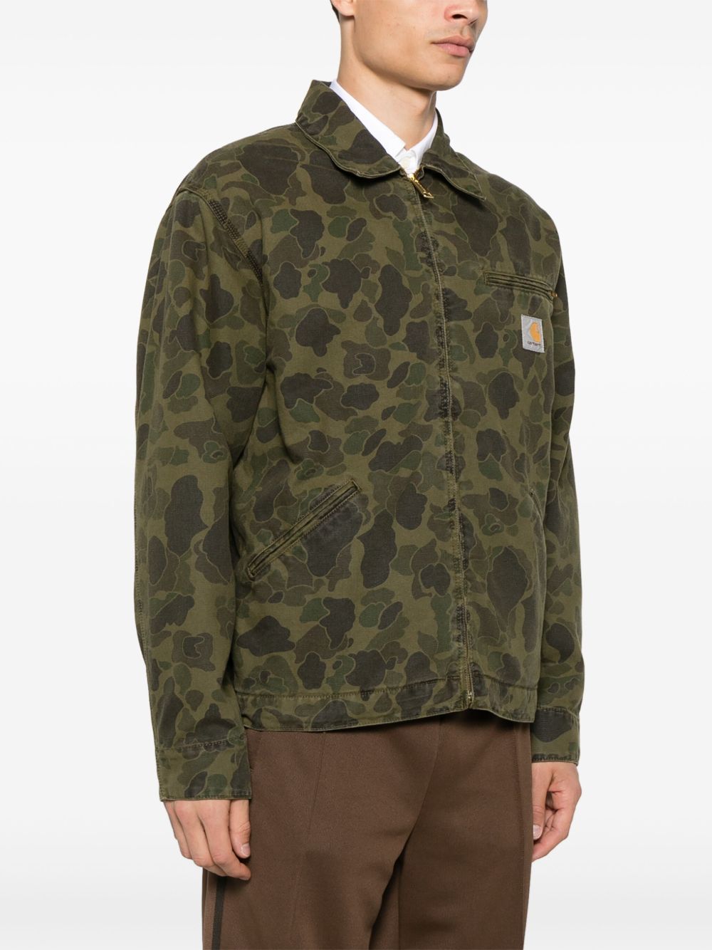 Giacca I034281 2MQGD CAMO DUCK GREEN CARHARTT WIP 