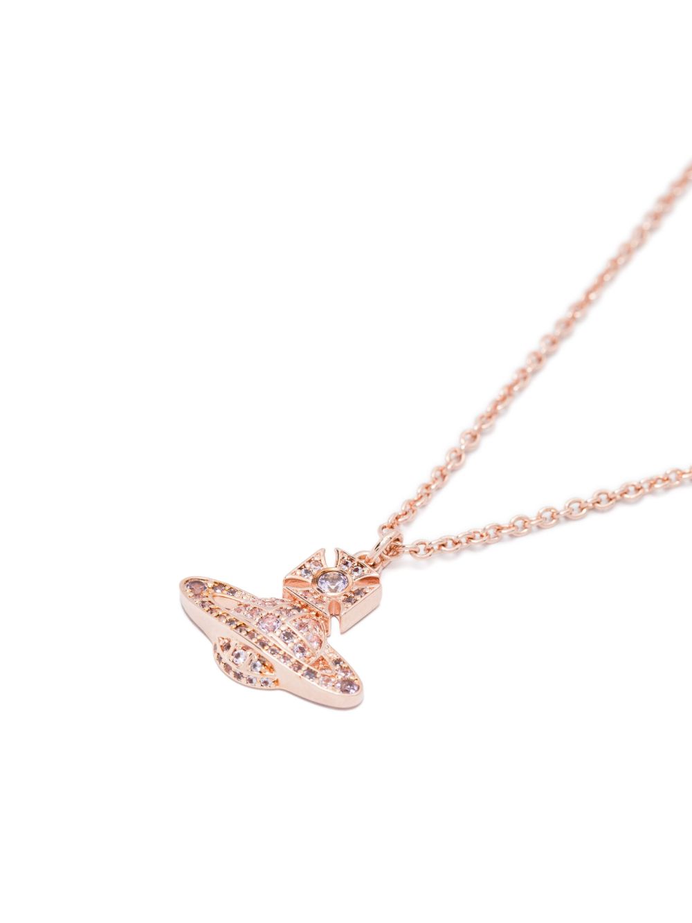 Carmela Necklace 630203BH02G111SM PINK GOLD PINK VIVIENNE WESTWOOD 