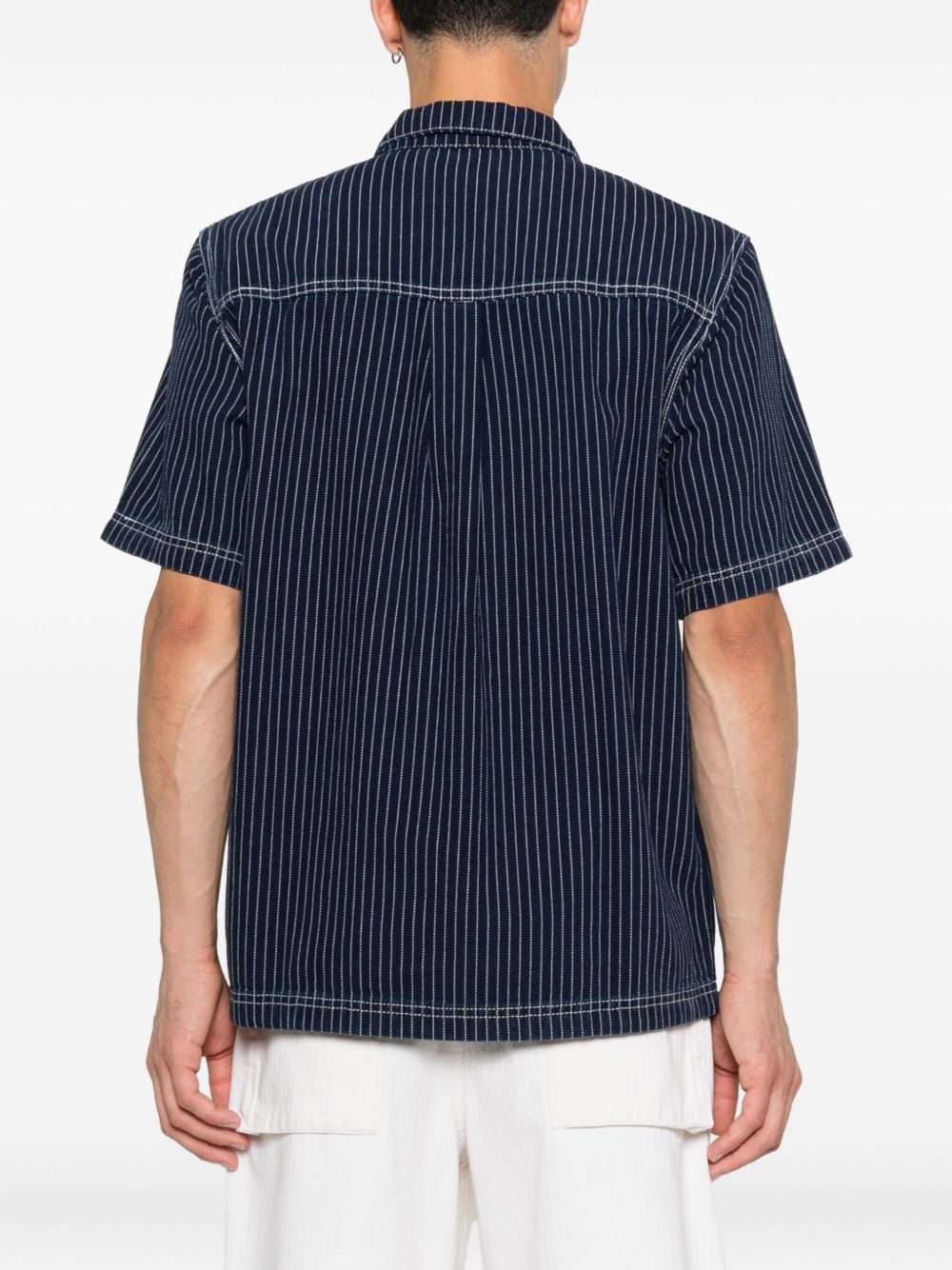 Wabash Polo In Denim Loose JW0169 DENIM ADIDAS ORIGINALS 
